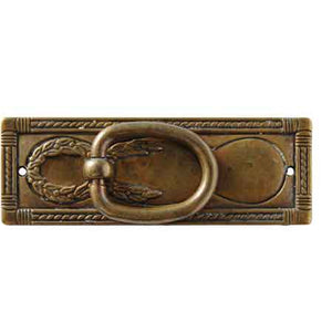 MANIGLIA PER MOBILI '5038/A4' 33x101 mm - Patinato antico - GIUSTI