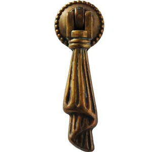 PENDENTE PER MOBILI '5053' 20x73 mm - Patinato antico - GIUSTI