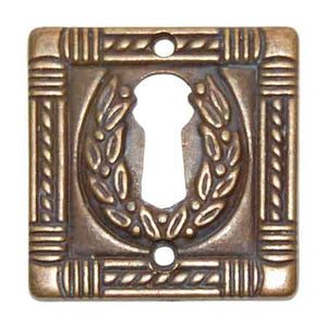 BOCCHETTA PER MOBILI '5038/A8' 34x35 mm - Patinato antico - GIUSTI