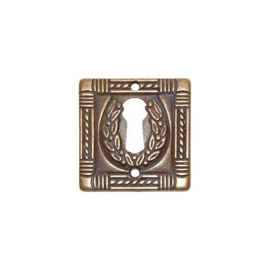 BOCCHETTA PER MOBILI '5038/A8' 34x35 mm - Patinato antico - GIUSTI