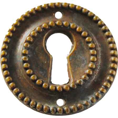 BOCCHETTA PER MOBILI '8032' Ø 30 mm - Patinato antico - GIUSTI