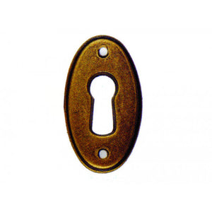 BOCCHETTA PER MOBILI '30625' 22x37 mm - Ottone antico - METAL GROUP