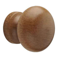 POMOLO LEGNO VERNICIATO 101 Ø 30 - Noce scuro