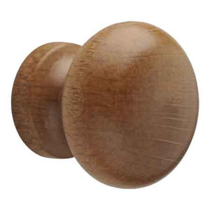 POMOLO LEGNO VERNICIATO 101 Ø 40 - Noce chiaro