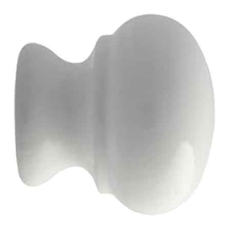 POMOLO LEGNO LACCATO 101 Ø 30 - Bianco