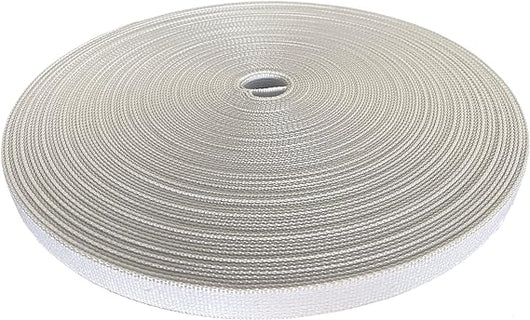 CINTINO PER TAPPARELLE IN COTONE 5,5 mt - Bianco/Grigio