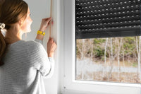 CINTINO PER TAPPARELLE IN COTONE 5,5 mt - Bianco/Grigio