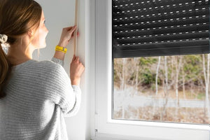 CINTINO PER TAPPARELLE IN COTONE 7,5 mt - Bianco/Grigio