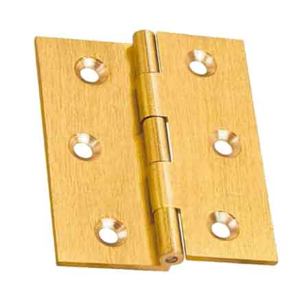 CERNIERA FRESATA MEZZO COLLO 60x50 mm - Bronzata - 24 pezzi