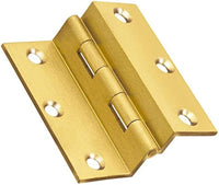 CERNIERA FRESATA MEZZO COLLO 60x50 mm - Bronzata - 24 pezzi