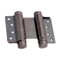 CERNIERA A MOLLA DOPPIA AZIONE 75 mm - Nichelato - 2 pezzi