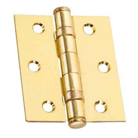 CERNIERA CON CUSCINETTI E SFERE 75x75 mm - Ottonata - 2 coppie- CERNIERIFICIO VALTOCE