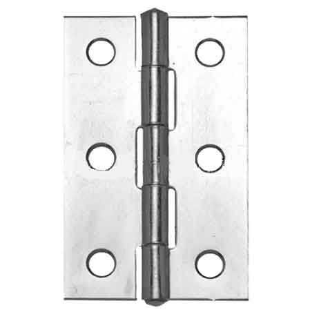 CERNIERA INOX STRETTA 50x30 mm - 24 pezzi