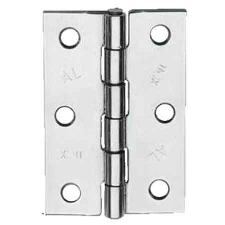 CERNIERA INOX MEZZE LARGHE PESANTI 50x40 mm - 24 pezzi