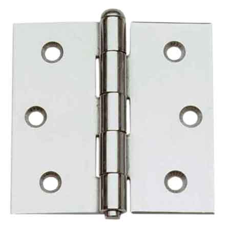 CERNIERA INOX EXTRA PESANTI 75x75 mm - 10 pezzi