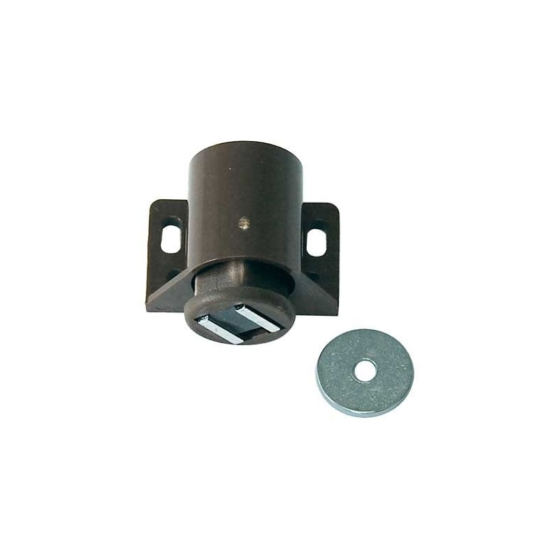 CHIUSURA MAGNETICA TONDA 30x30 mm - Bianca - 100 pezzi