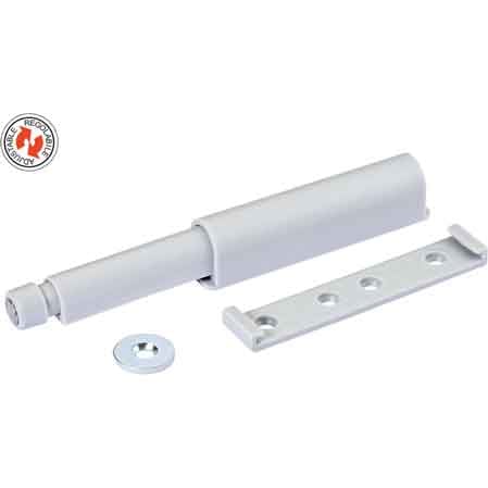 CRICCHETTO A CANNONE CON MAGNETE 74 mm - Grigio chiaro - 10 pezzi