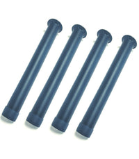 KIT PIEDI IN METALLO PER LETTI Ø 50 mm - h 350 mm - conf. 4 Pezzi