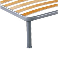 KIT PIEDI IN METALLO PER LETTI Ø 50 mm - h 400 mm - conf. 4 Pezzi