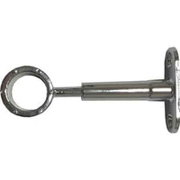 REGGITUBO CENTRALE TONDO Ø 18 mm - Cromato - 10 pezzi