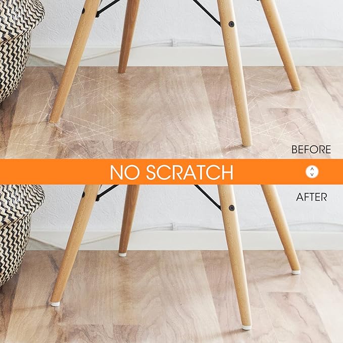 FELTRINI TONDI Ø 24 mm - Marrone - Blister 8 pezzi