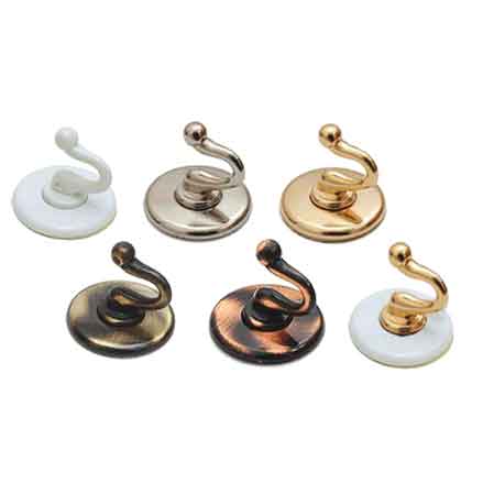 GANCIO MULTIUSO 'SMERALDO' Ø 30 mm - Cromo - 20 pezzi