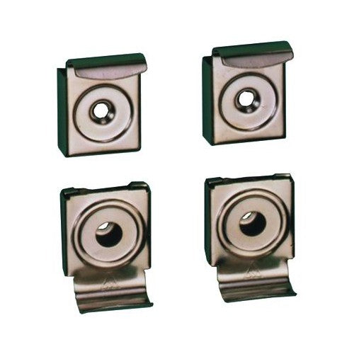 REGGISPECCHIO TIPO 'ESCO' Nichelato - Blister 4 pezzi - 10 pezzi