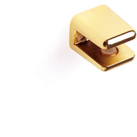 MENSOLINA REGGIVETRO A MORSETTO 'AZ80' Oro lucido - 25 pezzi