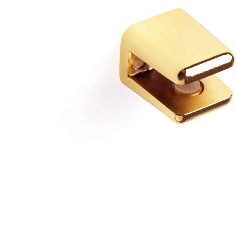 MENSOLINA REGGIVETRO A MORSETTO 'AZ80' Oro lucido - 25 pezzi