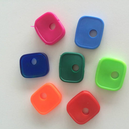 ANELLI COPRITESTA PER CHIAVI Blister 6 pezzi - 6 confezioni