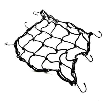 RETE ELASTICA C/GANCI IN FERRO 4 mm - cm 40x40