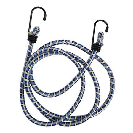 ALLACCIABAGAGLI C/GANCIO IN FERRO IDEAL STAR 200 cm - confezione 2 pezzi - IDEAL STAR