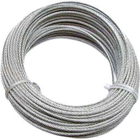 FUNE ACCIAIO INOX Ø 5 mm - rotolo 10 mt