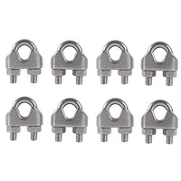 MORSETTO PER FUNI INOX 6 mm