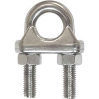 MORSETTO PER FUNI INOX 10 mm