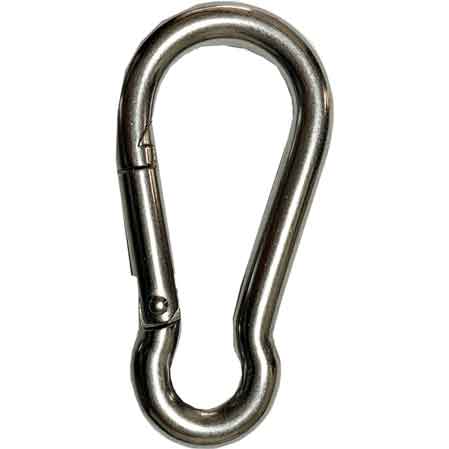 MOSCHETTONE POMPIERE INOX 120 mm