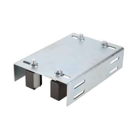 PIASTRA DI GUIDA SUPERIORE DOPPIA REGOLAZIONE A 4 RULLI rullo Ø 30x40 - regolazione 149-197 mm - COMBI ARIALDO