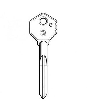 CHIAVE A CROCE XBW2P - BURG - 5 pezzi- SILCA