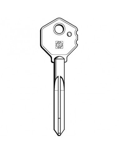 CHIAVE A CROCE XBW2P - BURG - 5 pezzi- SILCA