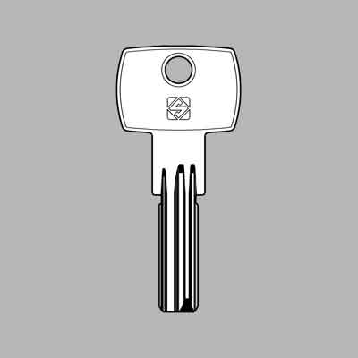 CHIAVE PUNZONATA  CS155AP - CISA - 5 pezzi- SILCA