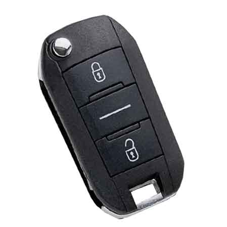 RADIOCOMANDO PER AUTO PEUGEOT/CITROEN/OPEL/FIAT/TOYOTA 'HU83R30' 3 Bottoni - SILCA