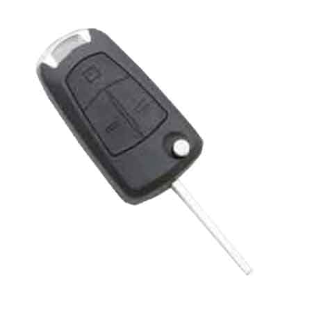 GUSCIO PER CHIAVE AUTO OPEL 'HU100RS8' 3 Bottoni