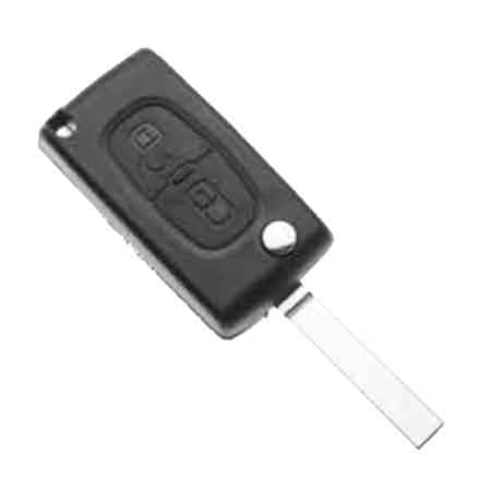 GUSCIO PER CHIAVE AUTO CITROEN/PEUGEOT 'VA2ARS2N' 2 Bottoni