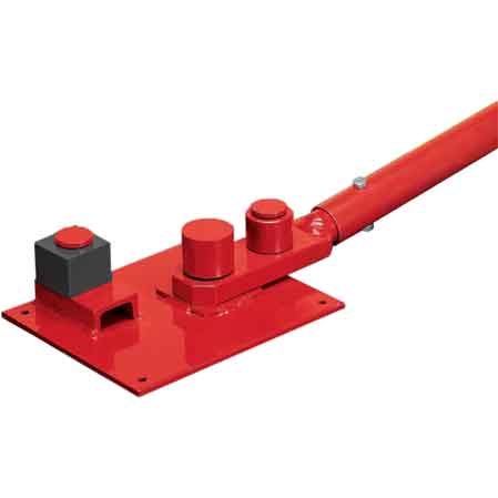 PIASTRA PIEGAFERRO 'EXTRA' CON MANICO Ø max 24 mm - ARIEX