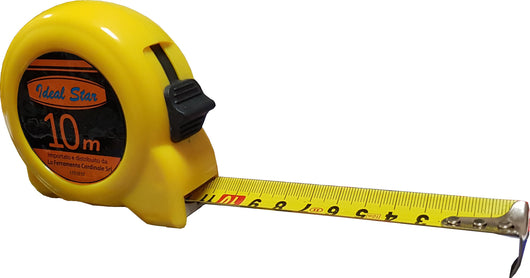 FLESSOMETRO IN ABS IDEAL STAR mt 10x25 mm - IDEAL STAR