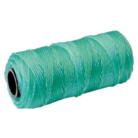 FILO DA MURATORE POLIETILENE VERDE 25 mt - 12 pezzi