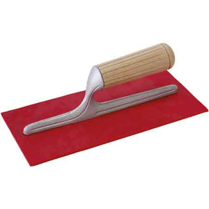 FRATTONE LISCIO MANICO LEGNO CERATO 28x12 cm - MADE IN ITALY