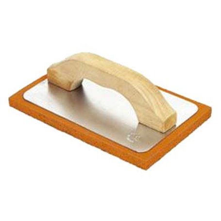 FRATTONE IN GOMMASPUGNA LEVIGATO 22 22x14 cm - spessore 14 mm - blu (dura) - MADE IN ITALY