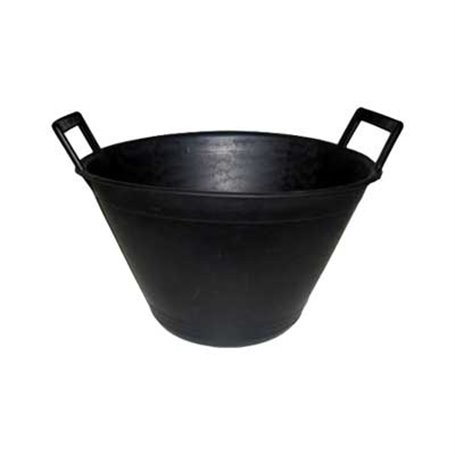 SECCHIO MURATORE DUE MANICI 10 LT Colore nero - 5 pezzi