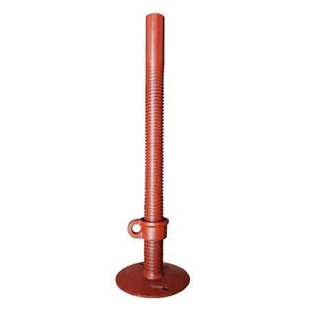 BASETTA A VITE REGOLABILE cm Ø 4x50h